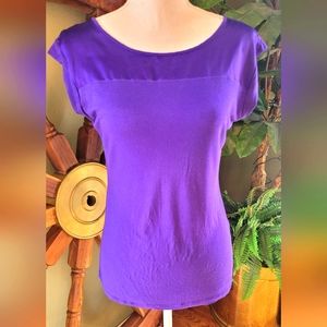 Banana Republic Silk/Cotton Scoop neck Sleeveless Top